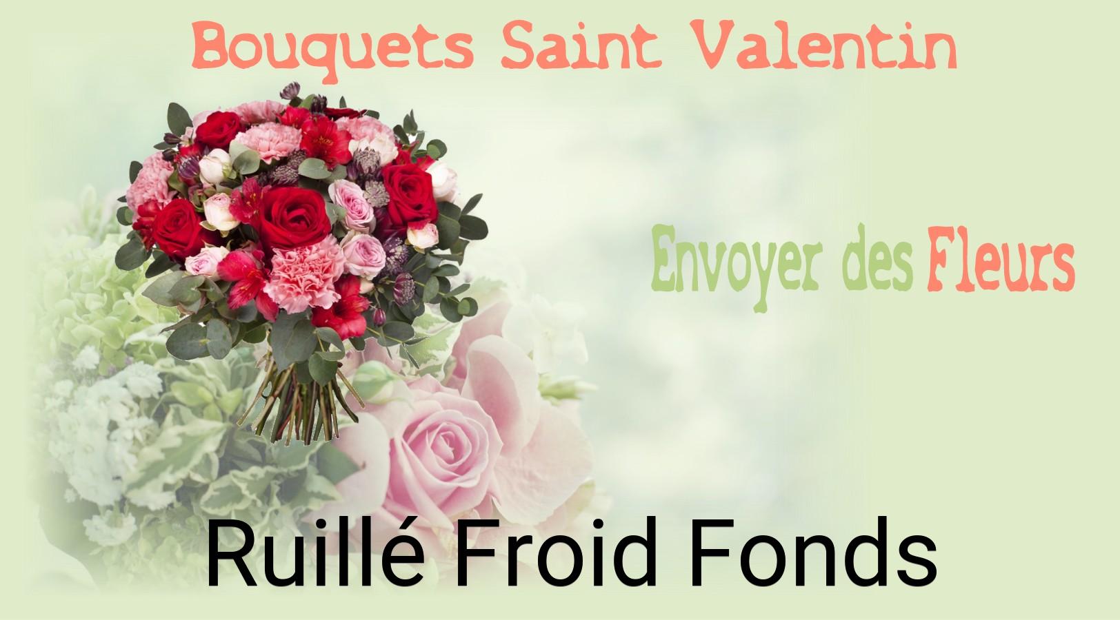 Roses de Saint-Valentin livrées à Ruillé-Froid-Fonds